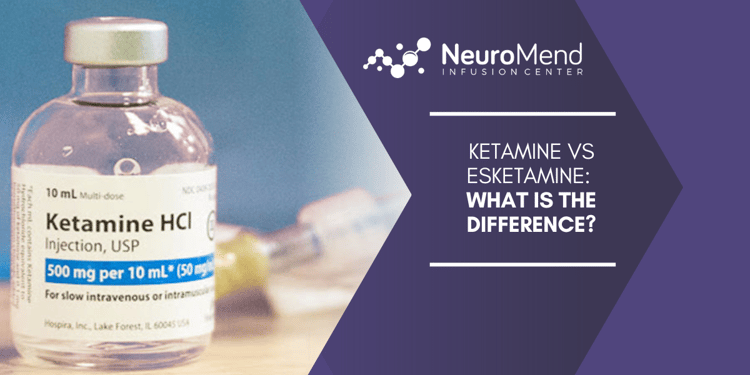 Ketamine vs Esketamine Blog Featured Image - NeuroMend