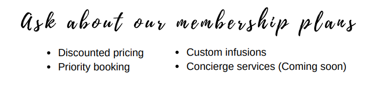 membership plans